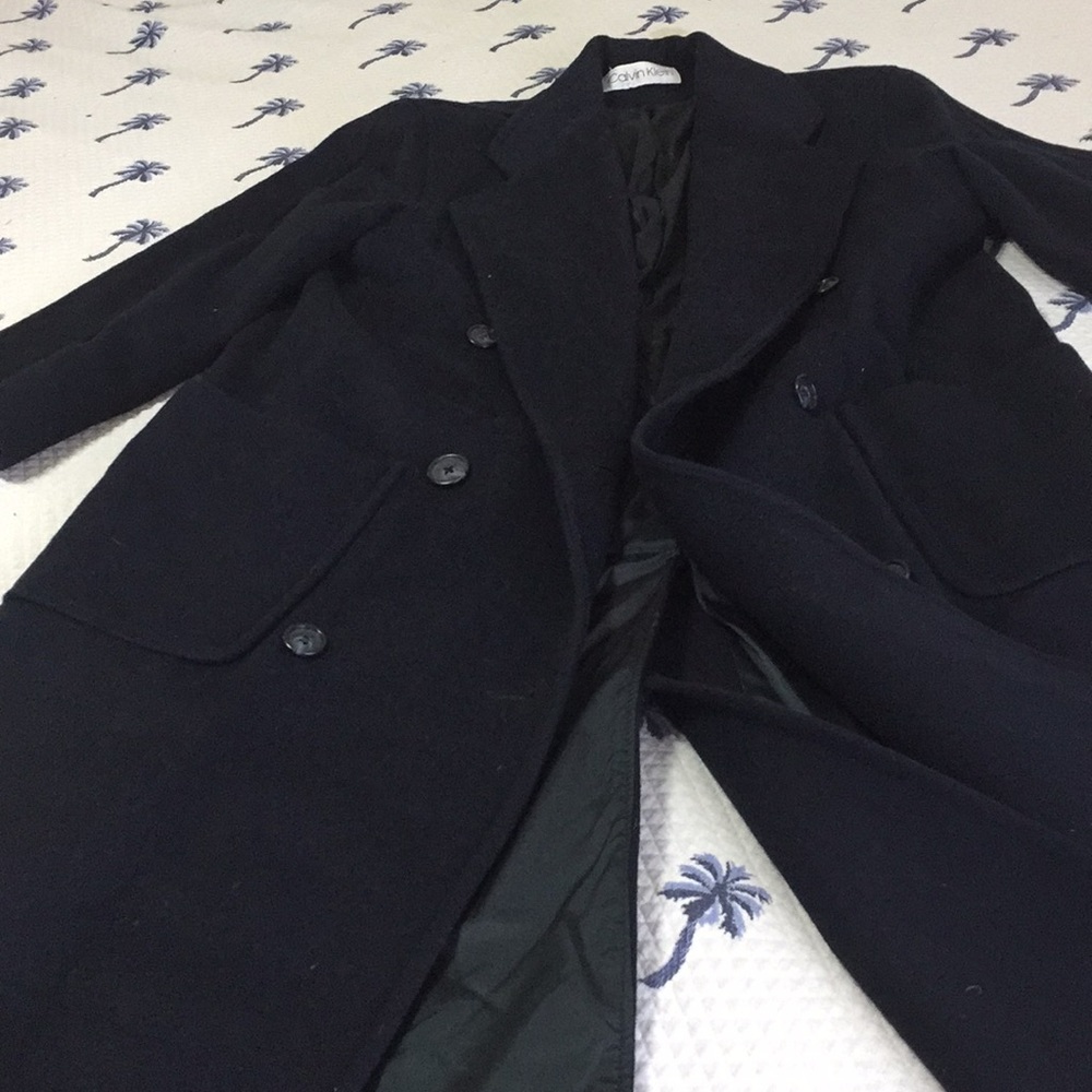Calvin Klein awesome Coat navy blue,  size 8